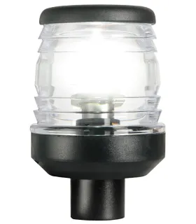 Fanale 360° LED nero con modulo Luce di fonda nautica per barca
