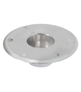 Base in alluminio da pavimento per piede tavolo