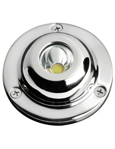 Faretto LED Subacqueo 5W Bianco Osculati 12/24V Inox AISI 316
