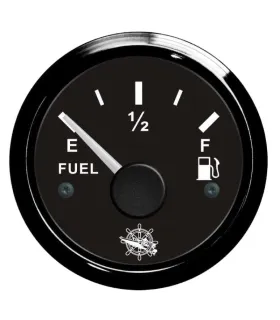 Indicatore livello carburante 10/190 ohm fondo nero