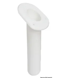 Portacanna in polipropilene UV stabilizzato diametro 43 mm colore bian