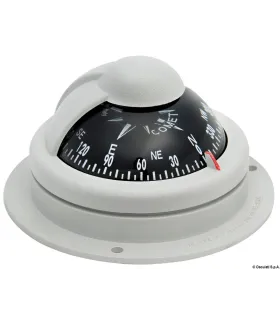 Bussola Riviera Comet 1 da 2" colore grigio chiaro