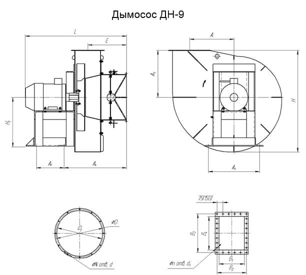 Основные технические характеристики