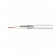 Кабель телевизионный RG-6U 48% Premium 75 Ом черный (морозостойкий)