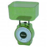Весы кухон. механич. HomeStar HS-3004M (зеленые) до 1кг, деление 20гр, объем чаши 400мл, 2796