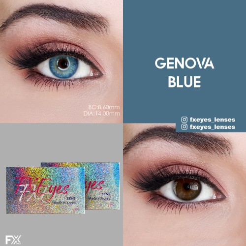 Fx Eyes Gri-Mavi Renk Aurora Asos1 Yıllık Lens