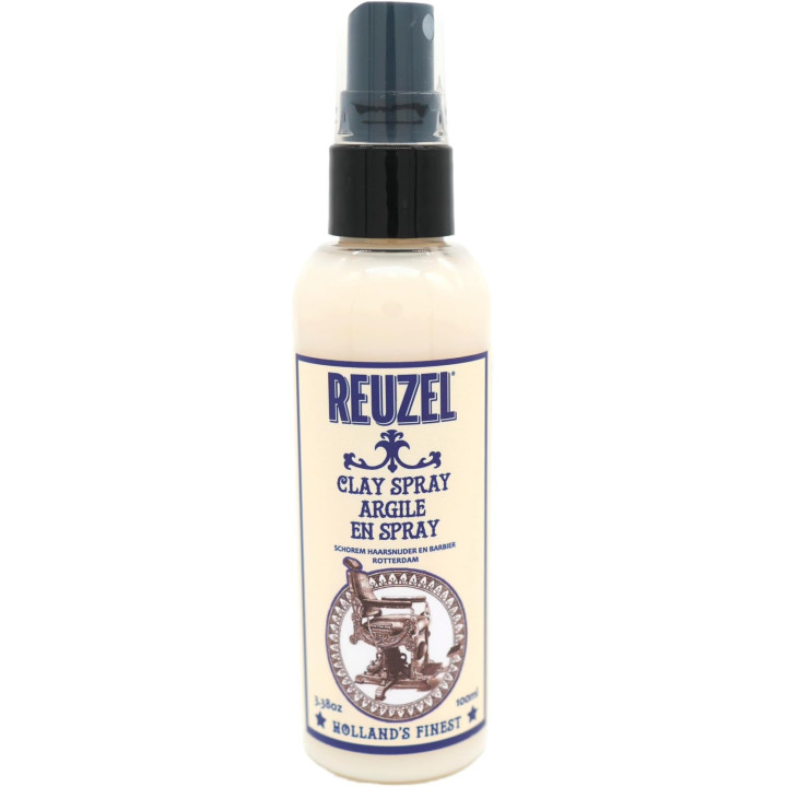Reuzel Clay Spray 100ml – Spray texturizante mate para hombre