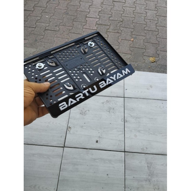 Motorsiklet Pleksi Plakalık