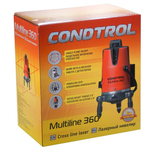 Лазерный нивелир  CONDTROL Multiline 360