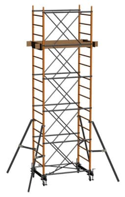 Вышка-тура строительная Вектор 1+2, высота 3,8 м