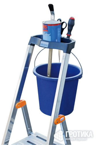 Стремянка Krause Safety 5 ступени алюминиевая