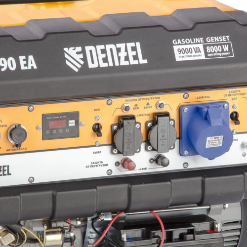 Генератор бензиновый Denzel PS 90ЕА