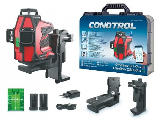 Лазерный нивелир  CONDTROL Omniliner 3D Green KIT