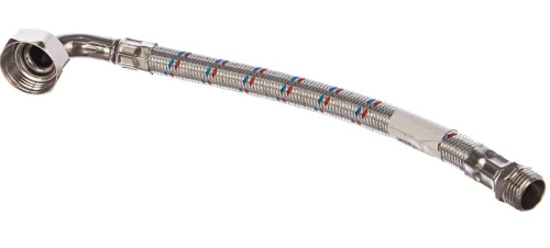 Гибкая подводка угловая 30см. 1/2"х1"