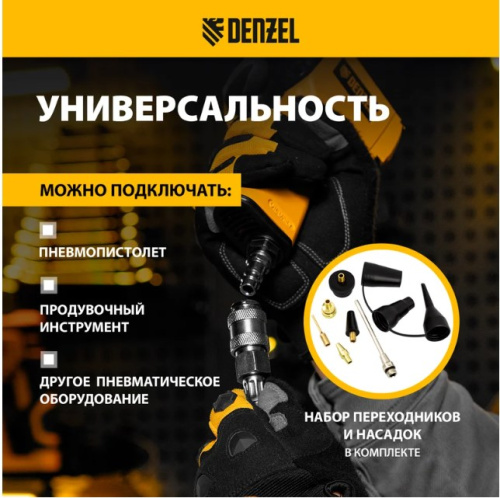 Компрессор воздушный  DL1100 Denzel