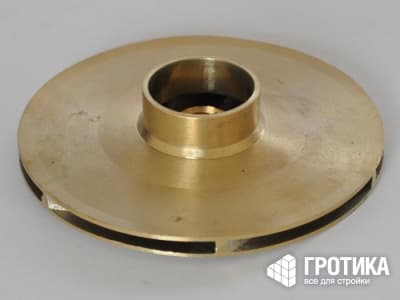 Рабочее колесо для насоса JS100, JS80, JET100S, JET80S (латунь) Unipump