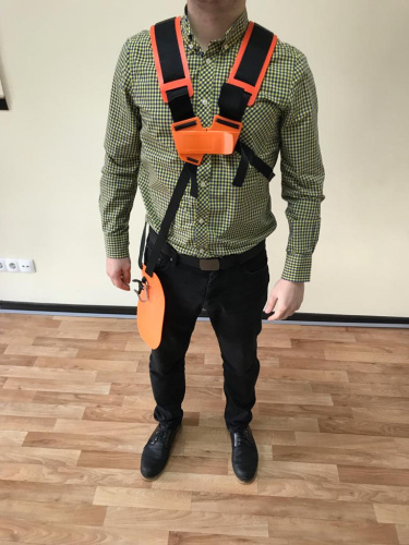 Ремень ранцевый для триммера SUPERPROF с защитой бедра 511814