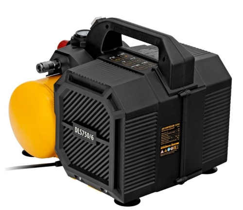 Компрессорl DLS750/6 безмасляный малошумный,Denzel