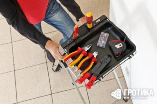 Стремянка Krause Secury MultiGrip 6 ступеней алюминиевая
