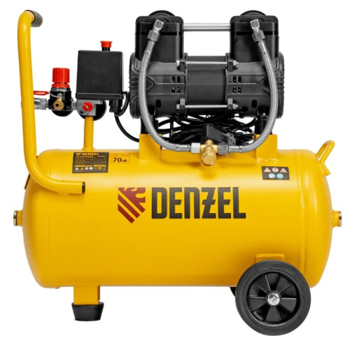Компрессор Denzel DLP- 950/24 безмасляный. малошумный