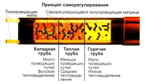 Саморегулирующийся греющий кабель SRL 24-2CR экран