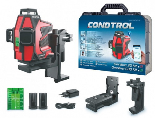 Лазерный нивелир  CONDTROL Omniliner 3D Green KIT