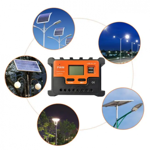 Контроллер для солнечных панелей 30А 12V/24V