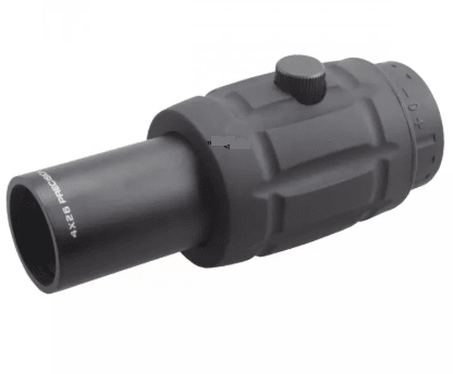 Увеличитель Vector Optics Maverick 4x26 Magnifier, 4x-кратное увеличение, Вивер, откидной, прорезин
