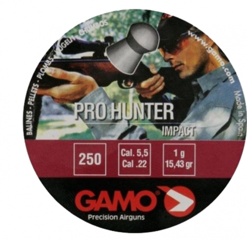 Пули пневматические GAMO PRO-HUNTER 5,5мм, 1,0г (250 шт