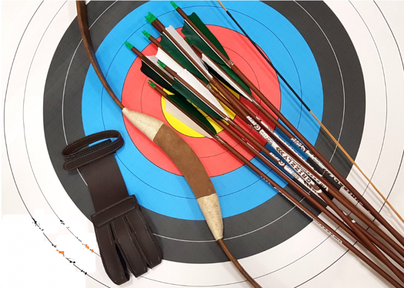 Лук традиционный Centershot Монгол 54" 35# Коричневый