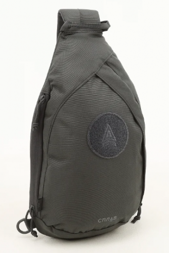 Рюкзак тактический однолямочный Сплав Drop серый (OneSize)