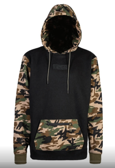 Худи Remington МЕТРОПОЛИС Рельефный камуфляж р. 2XL