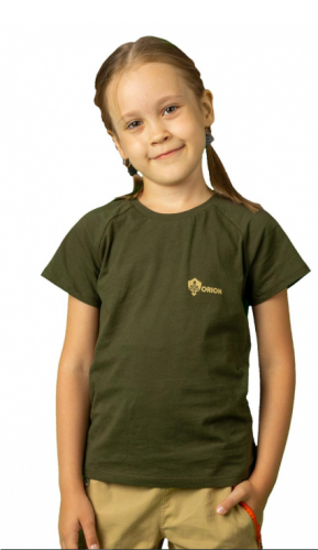 Футболка детская Classic Kids (Классик Кидс)(хлопок, хаки) OTSK-01KH (рост 152-158 (11-13 лет))