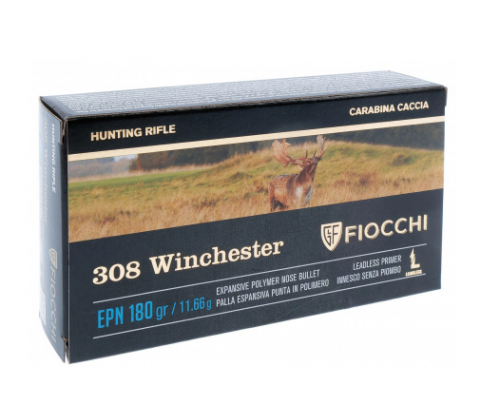 Патрон FIOCCHI 308Win EPN (180gr) 11.7g 70991300