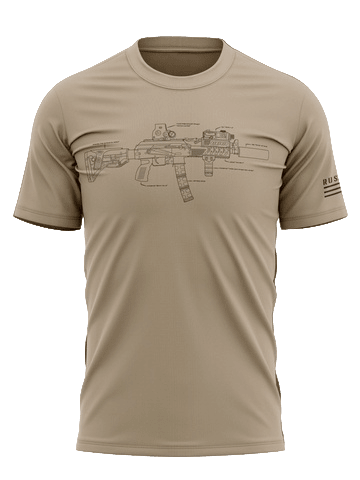 Футболка камуфлированная «Мал, да удал» (Беж, 48, -) БАРС