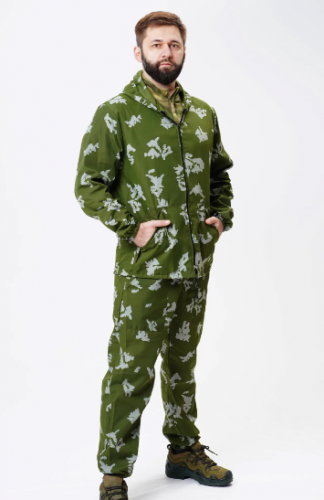 Костюм Маскхалат Сетка цвет березка, рост 182, размер 50 Скаут
