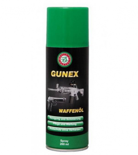 Масло оружейное Klever-Ballistol Gunex 2000 spray 200мл																			