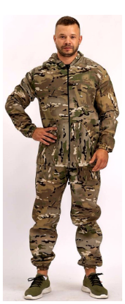 Костюм МаскХалат Сетка цвет мультикам, рост 182, размер 66 Скаут