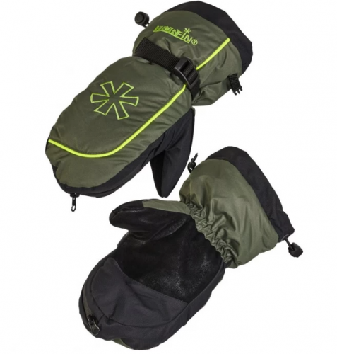 Варежки Norfin COMFORT ZIP GREEN р.L
