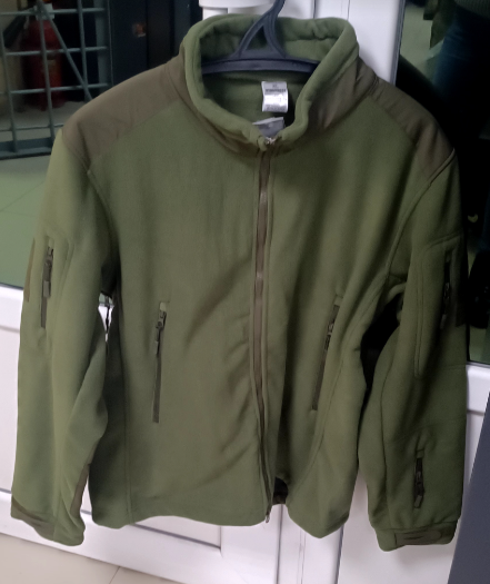 Кофта флисовая олива  2XL