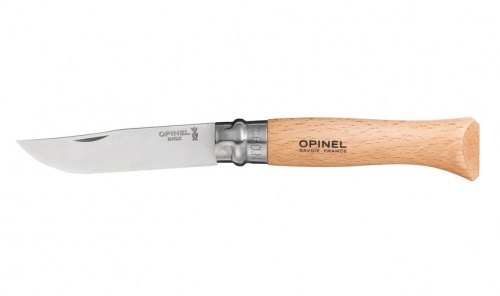 Нож Opinel №09 VRI клинок 9см, нерж.сталь, бук