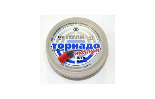 Пуля пневм. "Торнадо-Магнум", 0,78 г. (100 шт)																