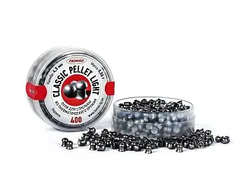 Пуля пневм. "Classik pellets light", 0,56 г., 4,5 мм.,(400 шт.)