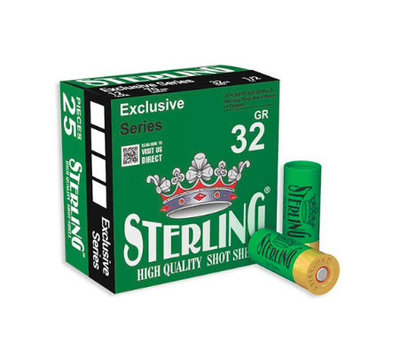 Патрон Sterling 12/70 дробь № 5, 32 гр. БИОР