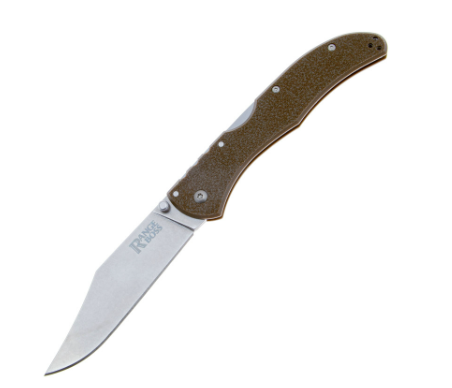 Нож складной Range Boss Flat Dark Earth  пластик., бежев. рук-ть, клинок 4034SS																