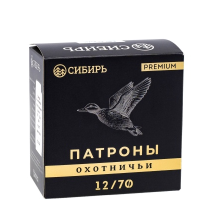 Патрон 12/70 №5 СИБИРЬ PREMIUM 34гр 