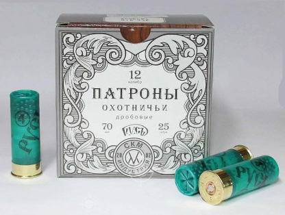 Патрон СКМ 12/70 №5  33гр. "Русь" б/к