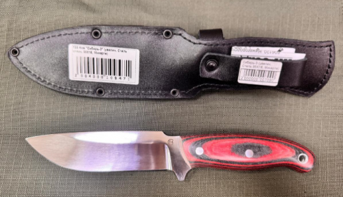 Нож "Сибирь-3" (увелич. Сталь кован. 95Х18, Микарта)				