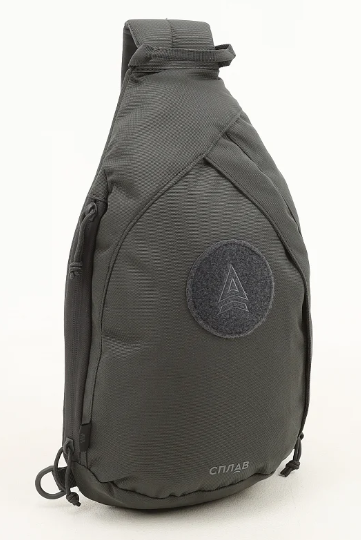 Рюкзак тактический однолямочный Сплав Drop серый (OneSize)