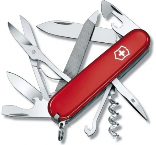 Нож Victorinox Mountaineer, 91 мм, 18 функций, красный*